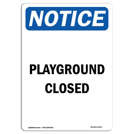 Playground Closed