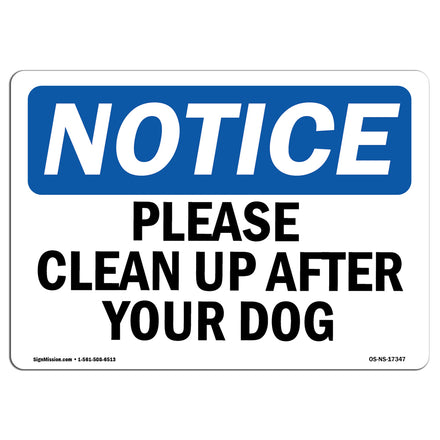 Please Clean Up After Your Dog