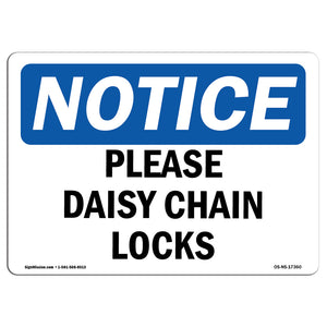 Please Daisy Chain Locks