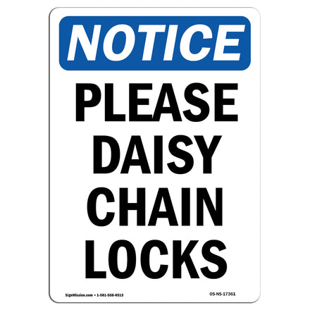 Please Daisy Chain Locks