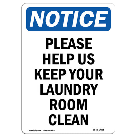 Please Help Us Keep Your Laundry Room Clean