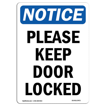 Please Keep Door Locked