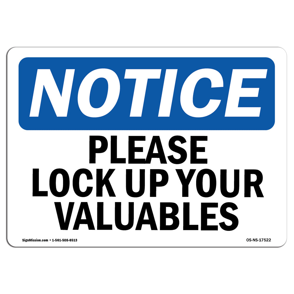 Please Lock Up Your Valuables