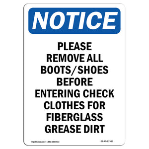 Please Remove All Boots Shoes Before Entering