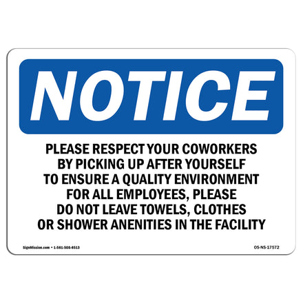 Please Respect Your Coworkers By Picking