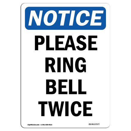 Please Ring Bell Twice