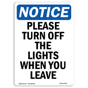 Please Turn Off The Lights When