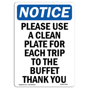 Please Use A Clean Plate For Each