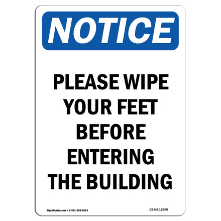 Please Wipe Your Feet Before Entering