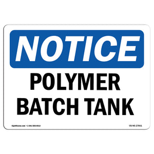 Polymer Batch Tank