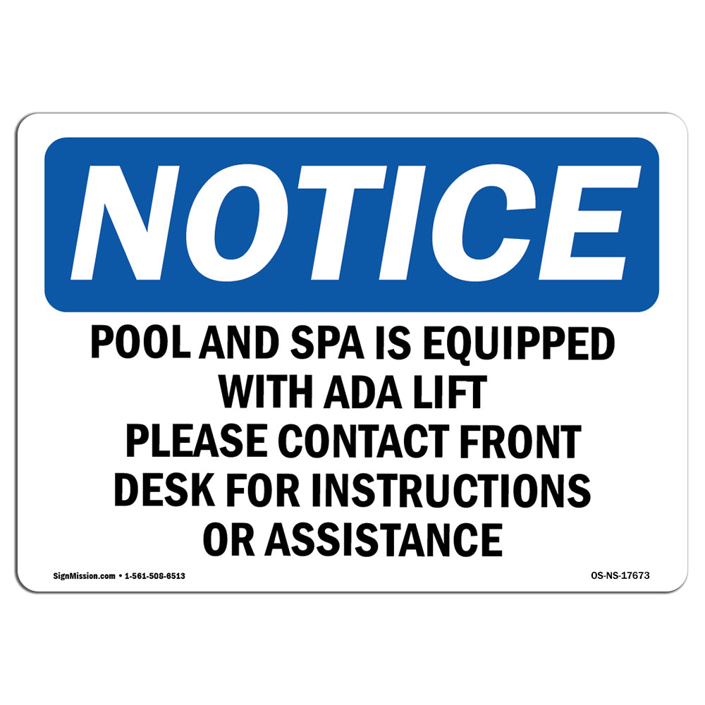 Pool & Spa Is Equipped With ADA Lift Please