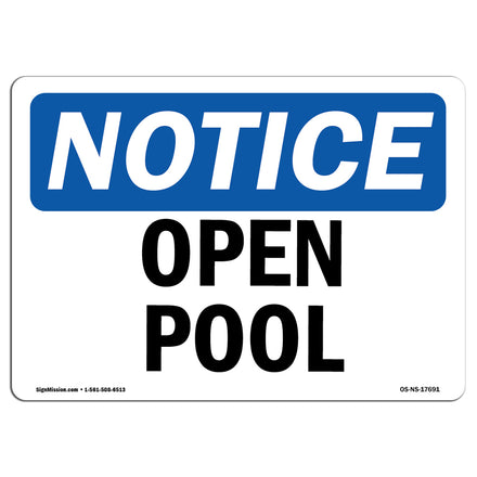 Pool Open