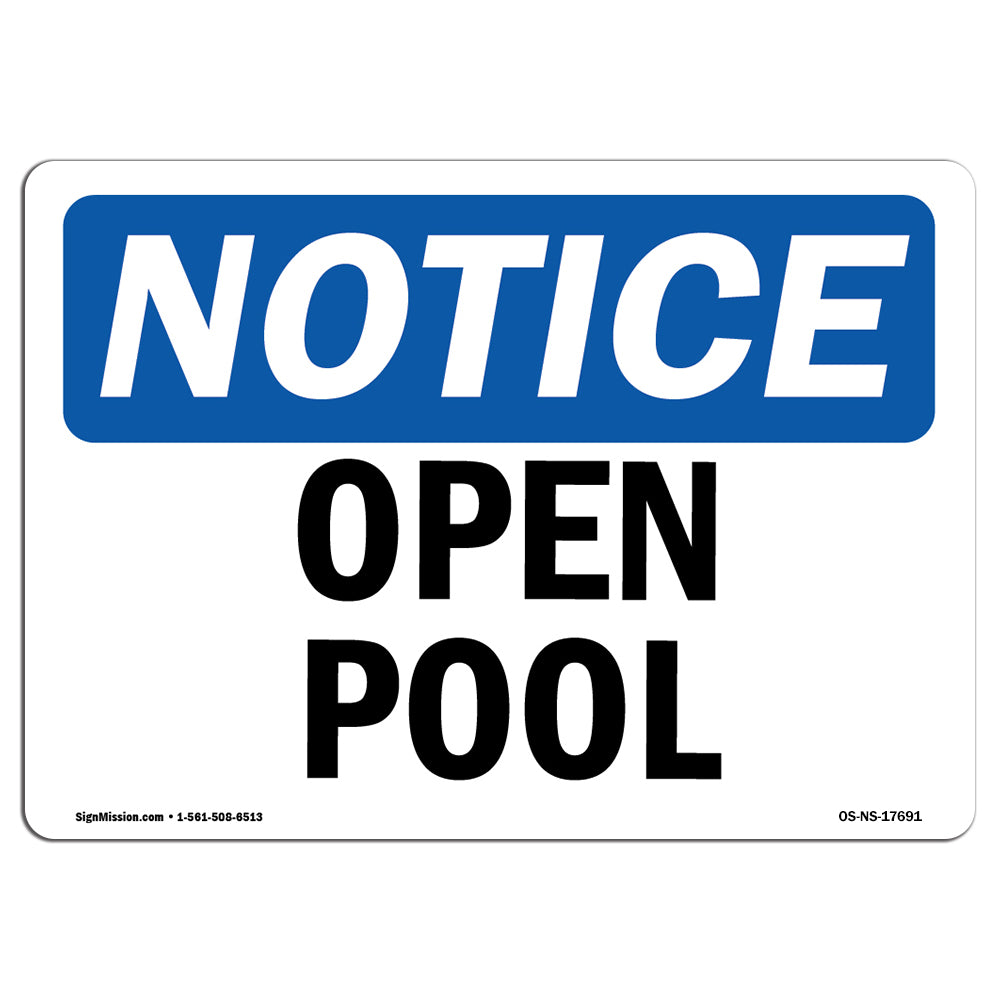 Pool Open