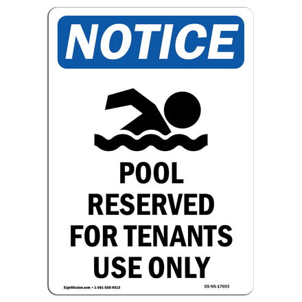 Pool Reserved For Tenants