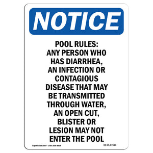 Pool Rules Any Person Who Has