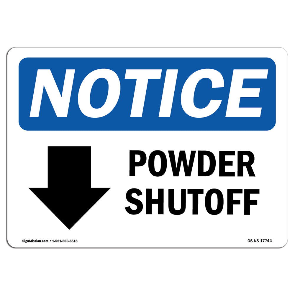 Power Shutoff [Down Arrow]