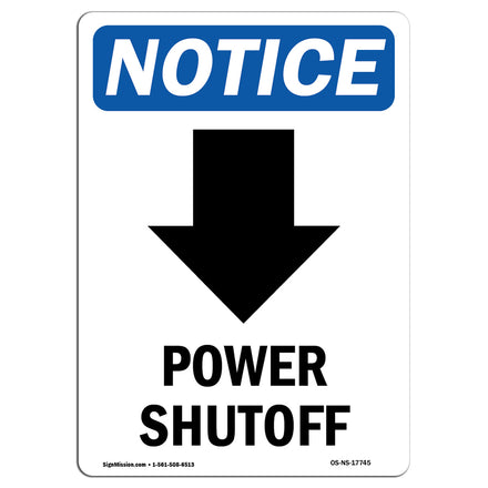 Power Shutoff [Down Arrow]