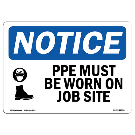 PPE Must Be Worn On This Site