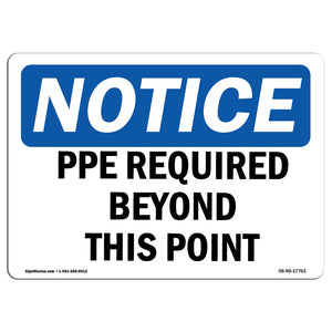 PPE Required Beyond This Point