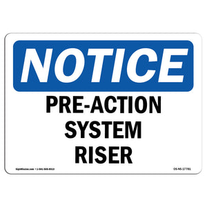 Pre-Action System Riser