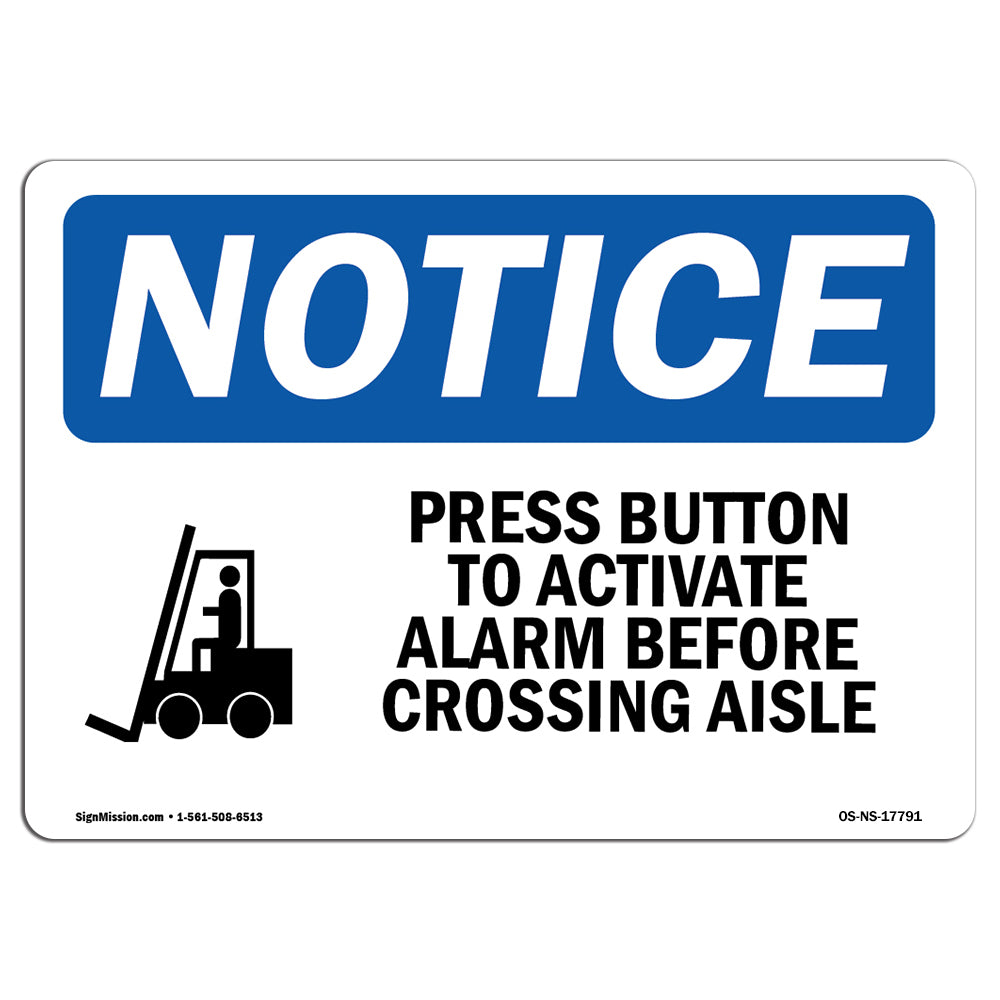 Press Button To Activate Alarm