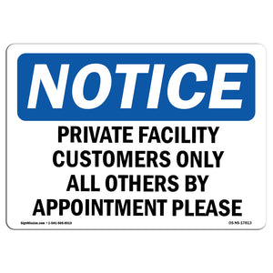 Private Facility Customers Only All Others