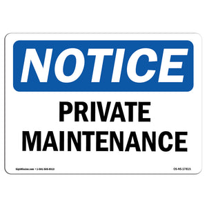 Private Maintenance