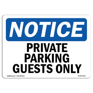 Private Parking Guests Only