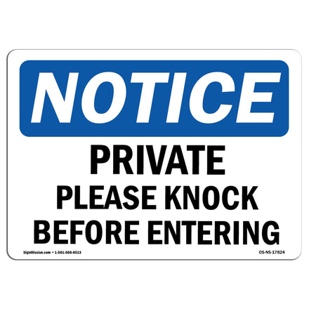 Private Please Knock Before Entering