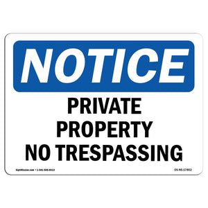 Private Property No Trespassing
