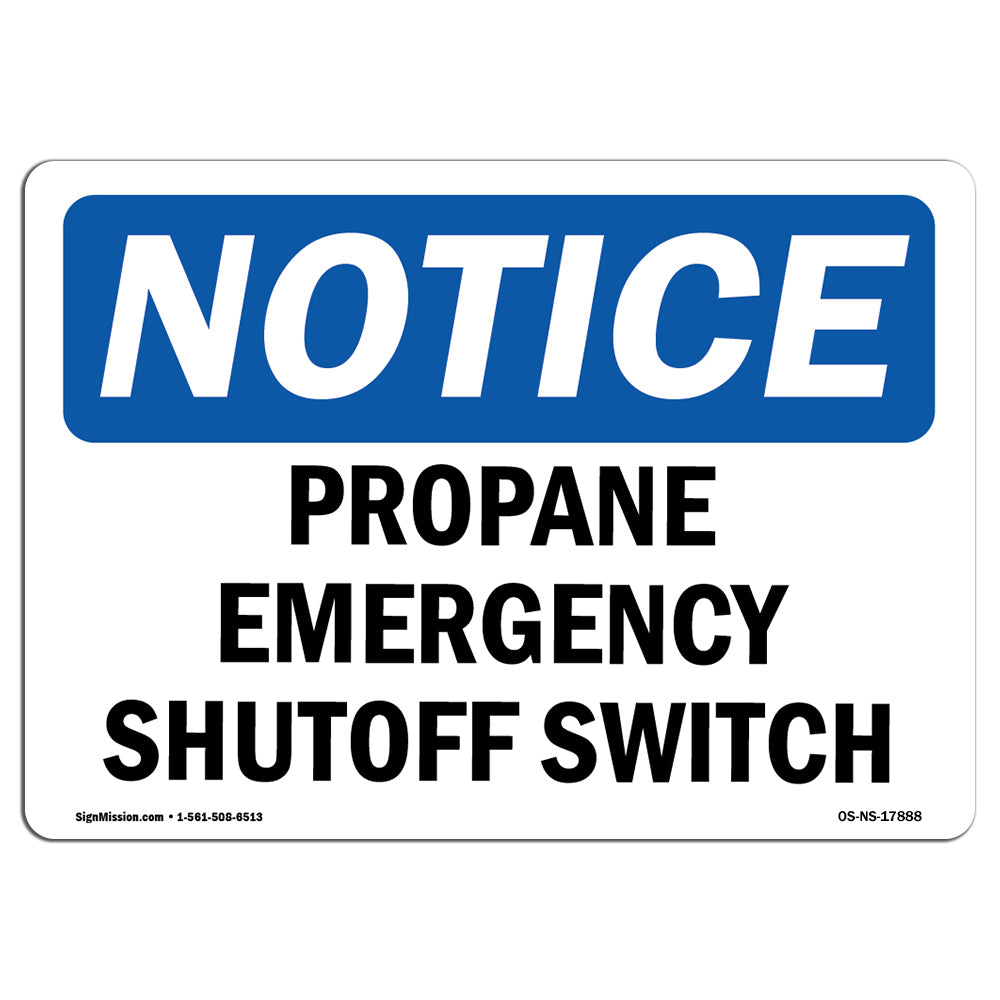 Propane Emergency Shutoff Switch