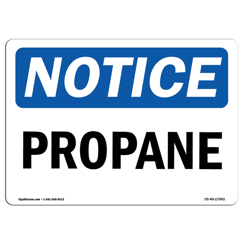 Propane Sign