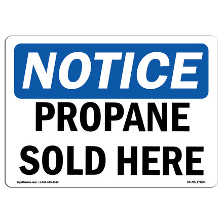 Propane Sold Here