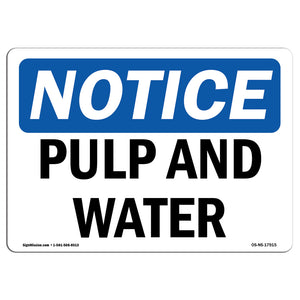 Pulp And Water