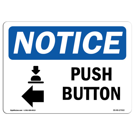 Push Button [Left Arrow]