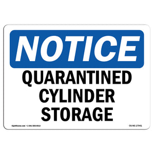 Quarantined Cylinder Storage