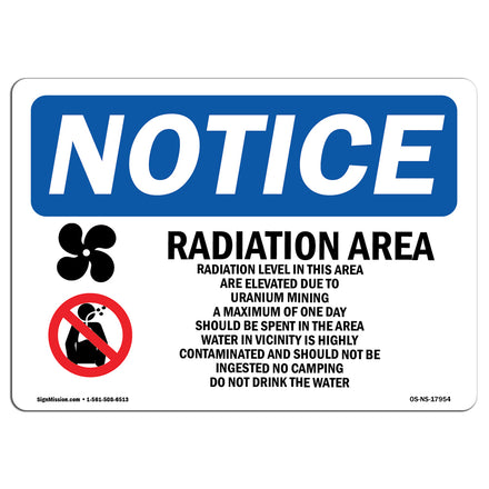 Radiation Area Radiation Levels