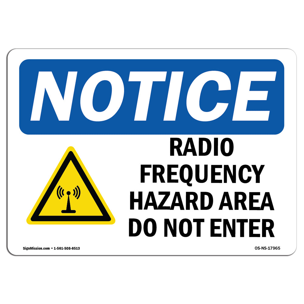 Radio Frequency Hazard Area