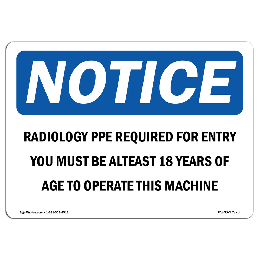 Radiology PPE Required For Entry You Must