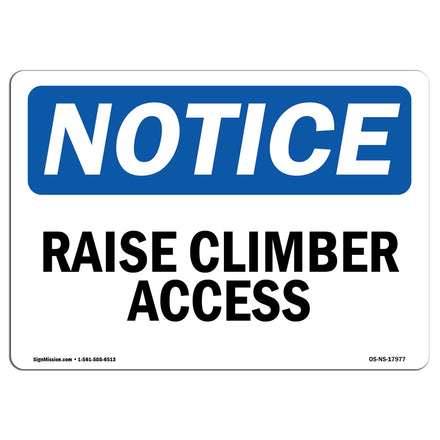 Raise Climber Access