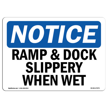 Ramp & Dock Slippery When Wet