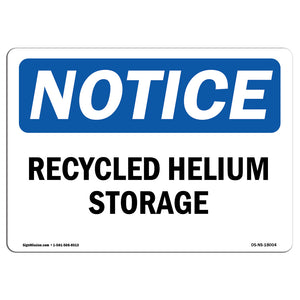 Recycled Helium Storage