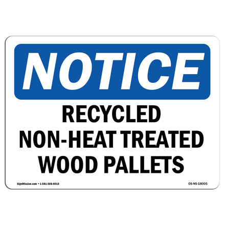 Recycled Non-Heat Treated Wood Pallets