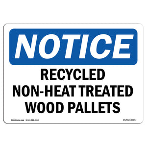 Recycled Non-Heat Treated Wood Pallets