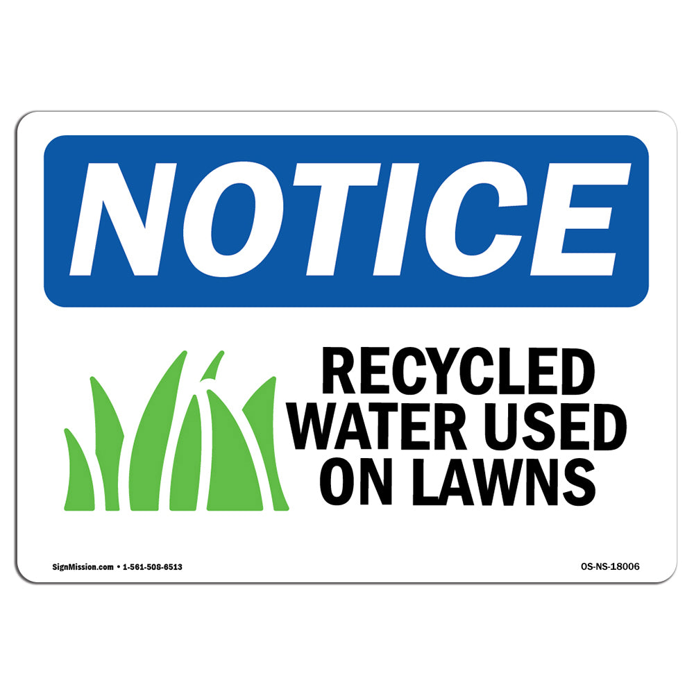 Recycled Water Used On Lawns