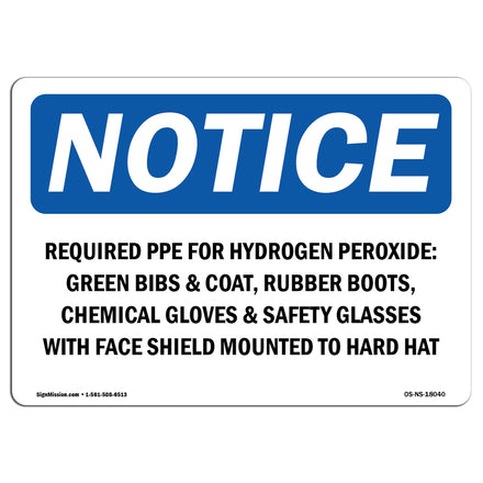 Required PPE For Hydrogen Peroxide Green