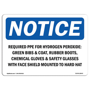 Required PPE For Hydrogen Peroxide Green