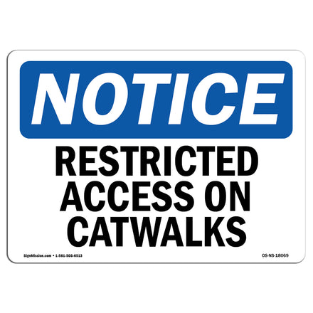 Restricted Access On Catwalks