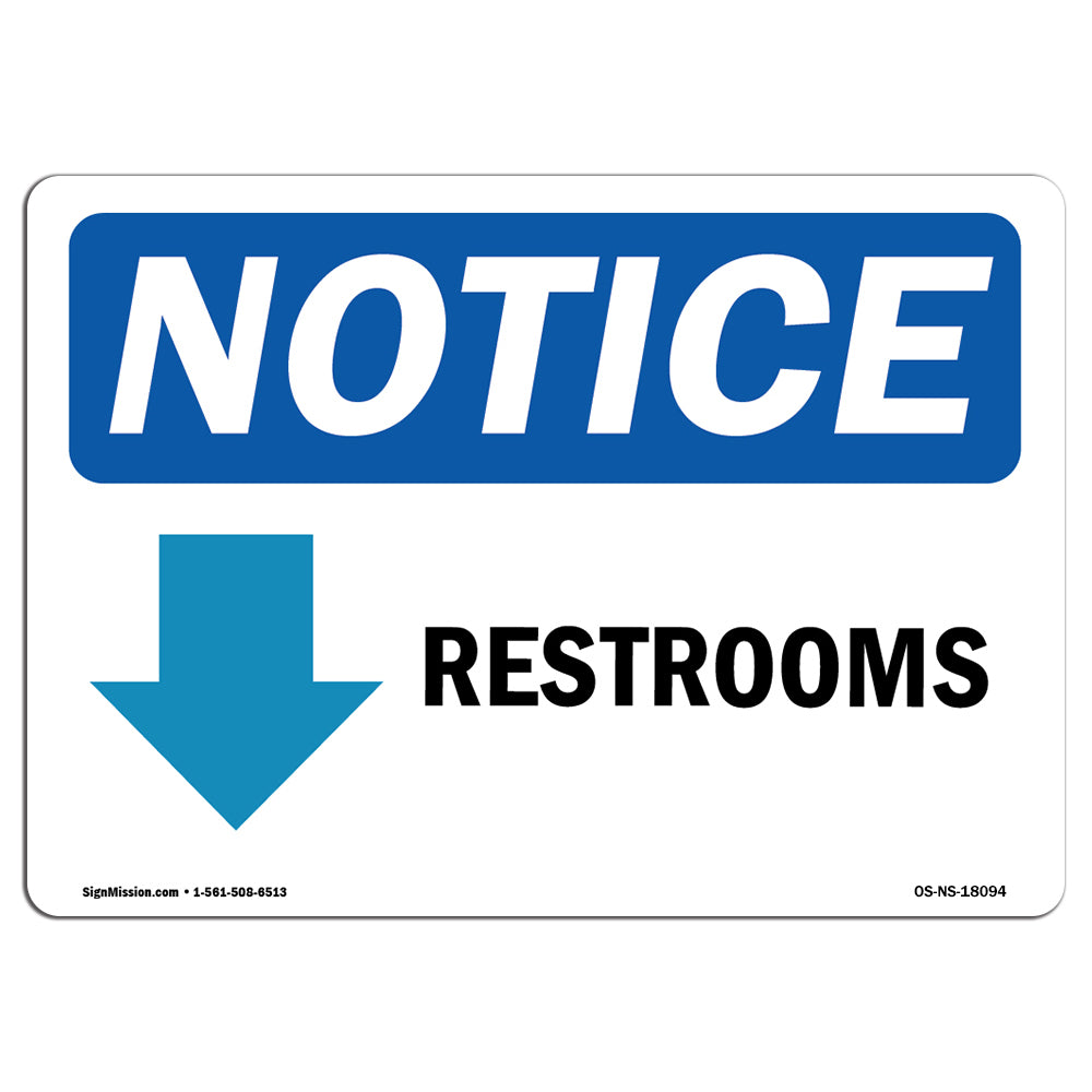 Restroom [Down Arrow]