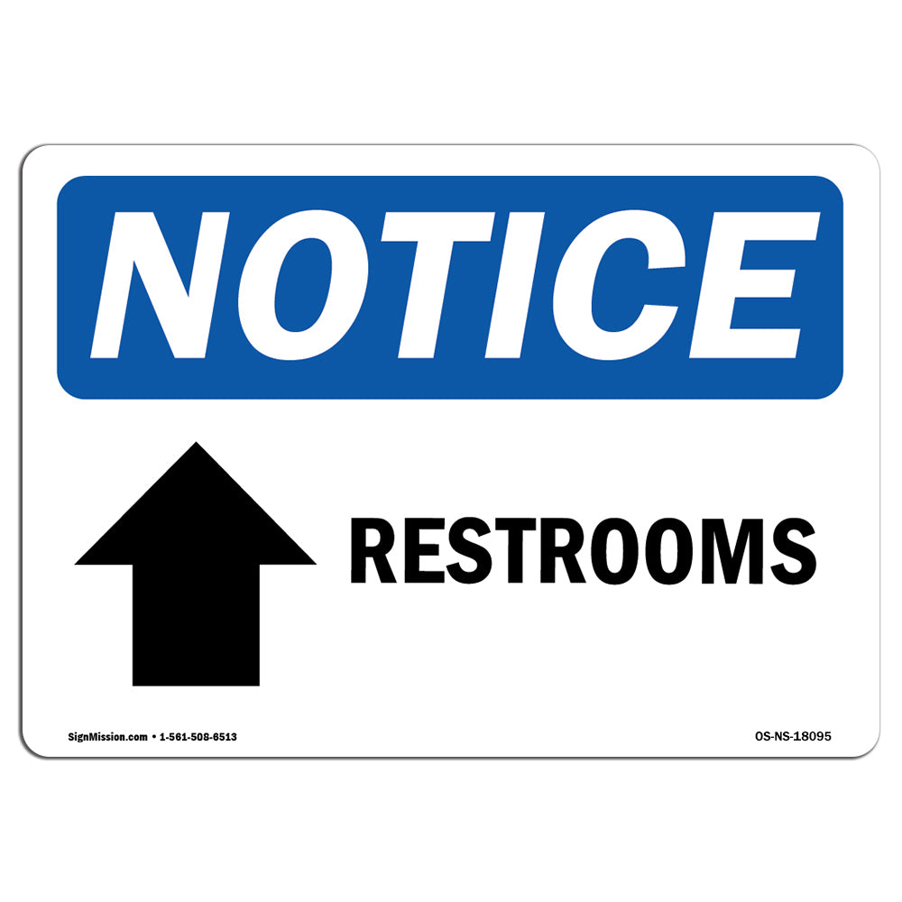 Restrooms [Up Arrow]